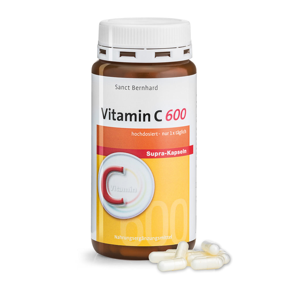 Sanct Bernhard Vitamin C 600mg, 180 capsules