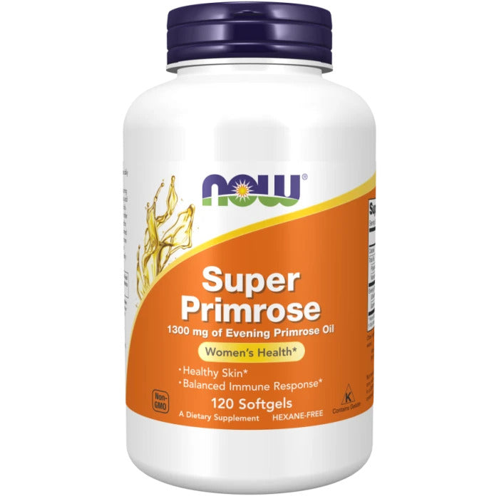 Now Foods Super Primrose 1300 mg, 60 capsules