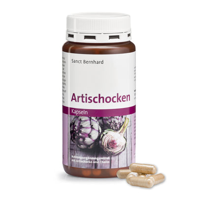 Sanct Bernhard Artischocken, 150 capsules