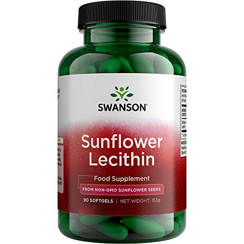 Swanson Sunflower Lecithin, 90 capsules