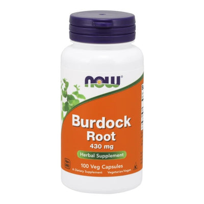 NOW Burdock Root 430mg, 100 capsules