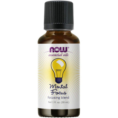 NOW Mental Focus Eterinis Aliejus, 30ml