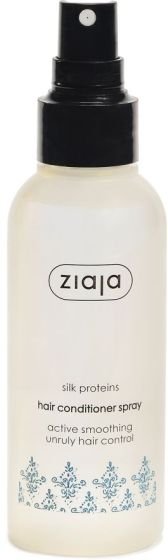 Ziaja silk protein hair conditioner smoothing spray, 125ml