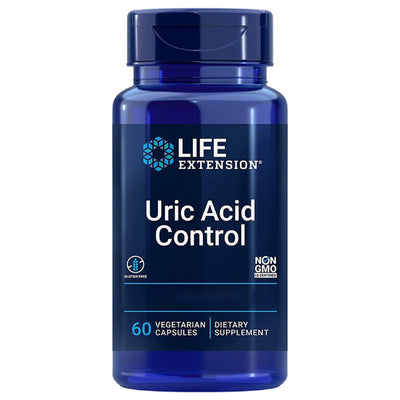 Life Extension Uric Acid Control 500 mg, 60 capsules