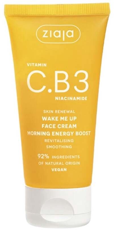 Daily face cream Ziaja Vitamin C.B3 Niacinamide, 50 ml