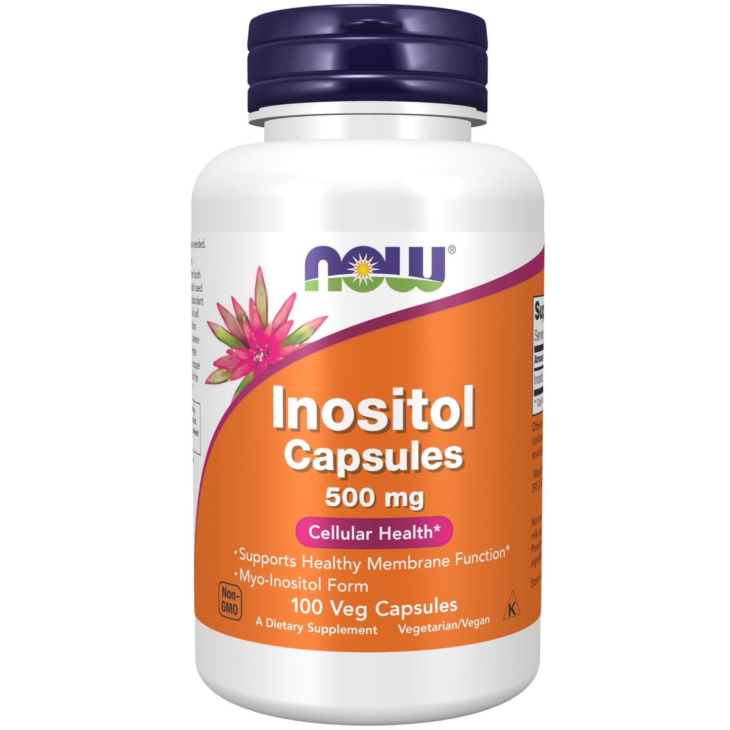 NOW Inositol 500mg, 100 capsules