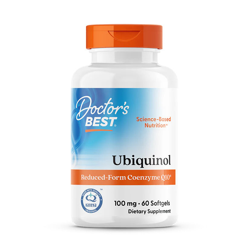 Doctors Best Ubiquionol With Kaneka 100mg, 60 capsules