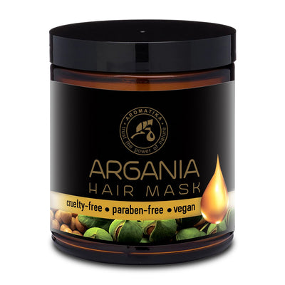 Moisturizing, nourishing argan and coconut oil hair mask for all hair types 250 ml.