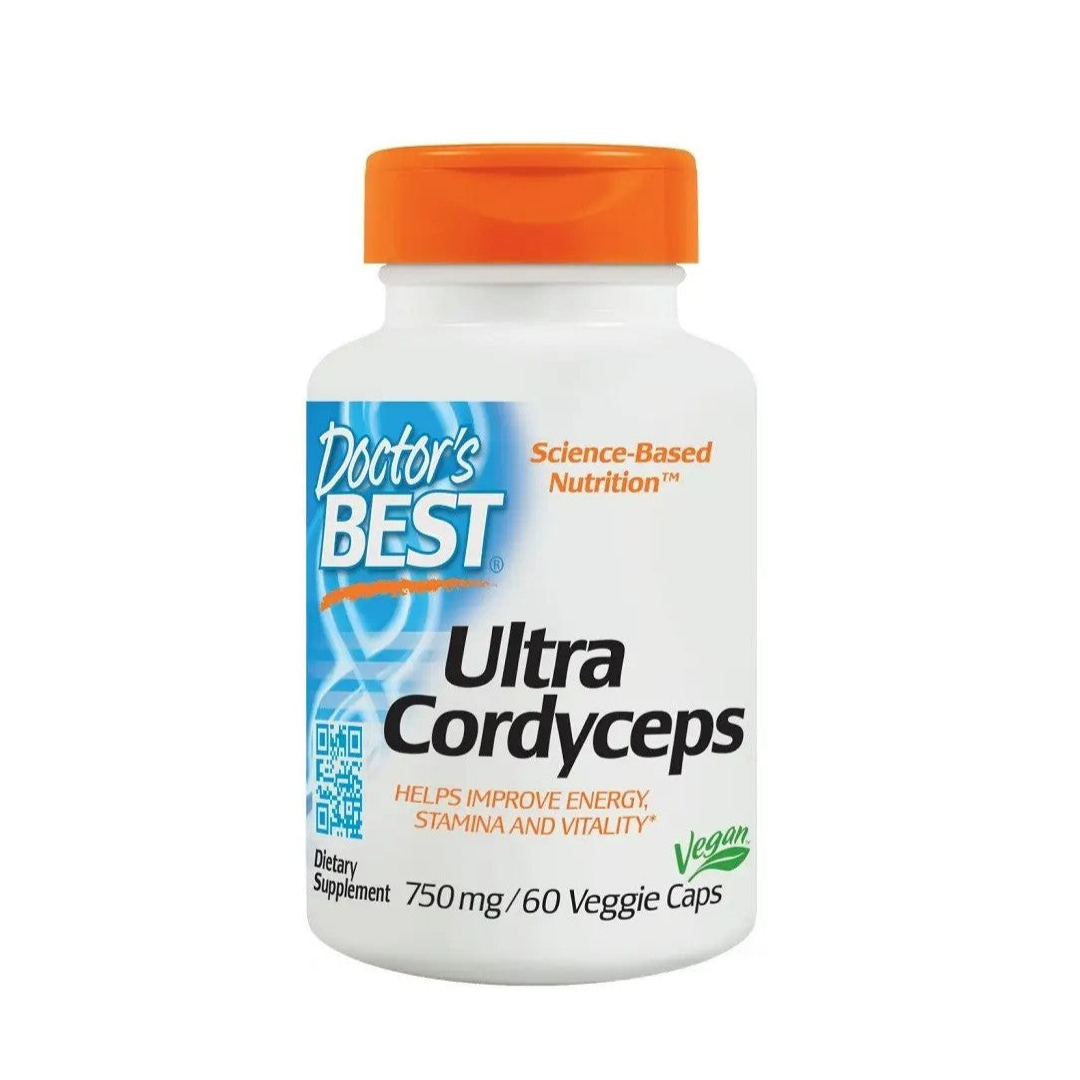 Doctor's Best Cordyceps (Cordyceps) 750 mg, 60 capsules