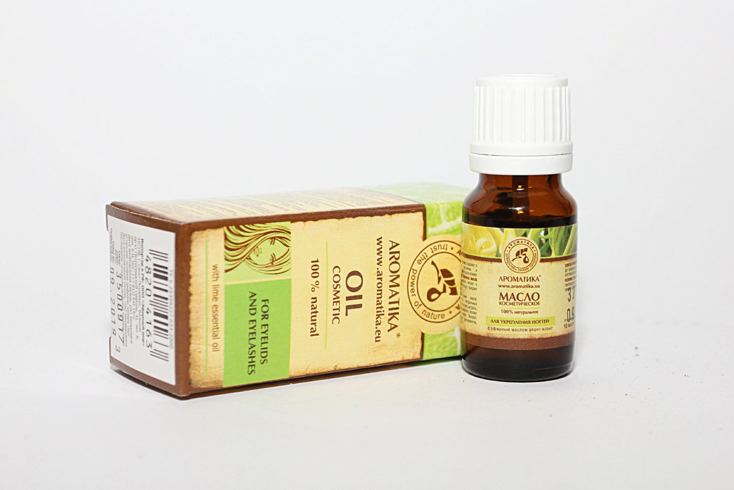 Natural cosmetic oil for eyebrows and eyelashes 20ml.