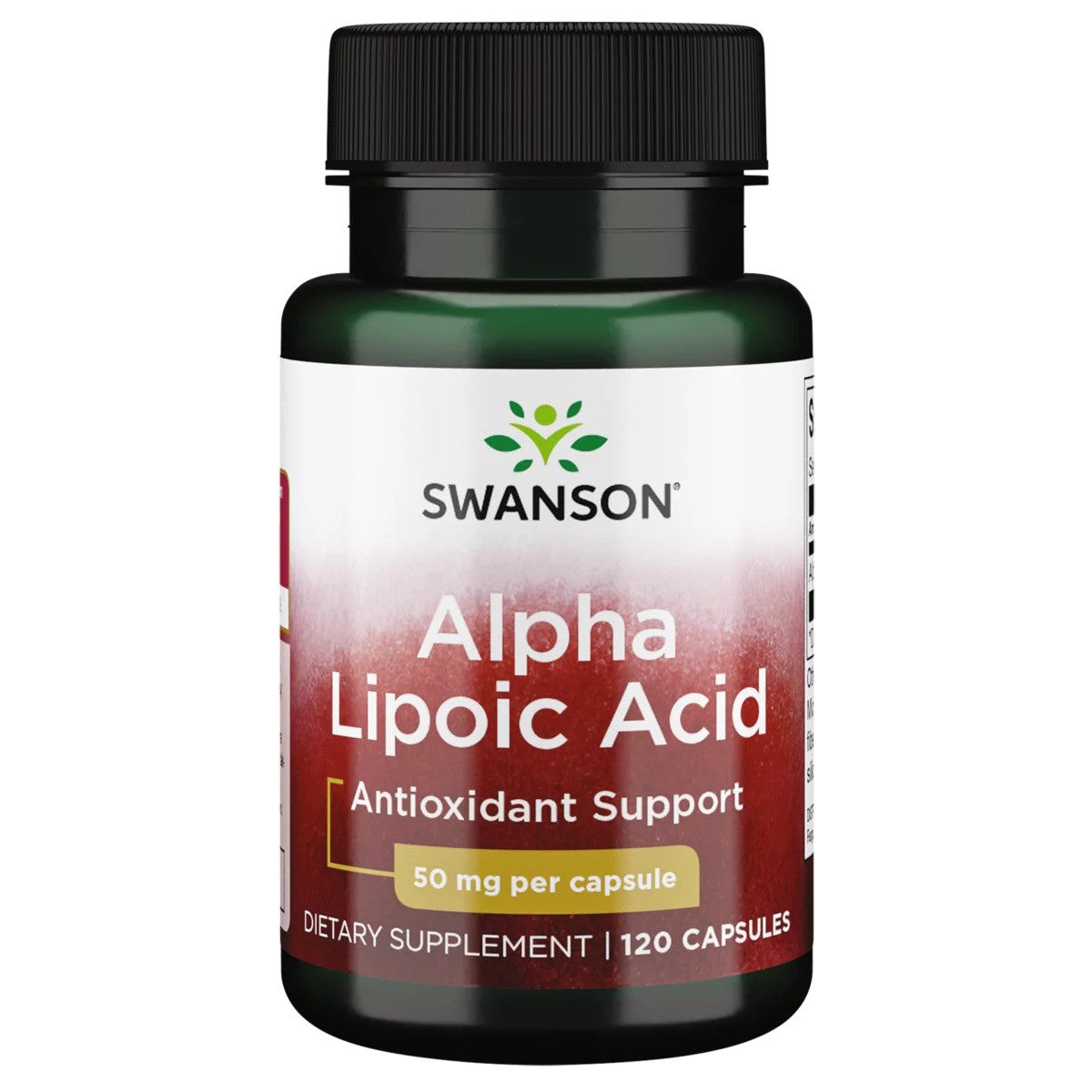 Swanson Alpha Lipoic Acid 600 mg, 60 capsules