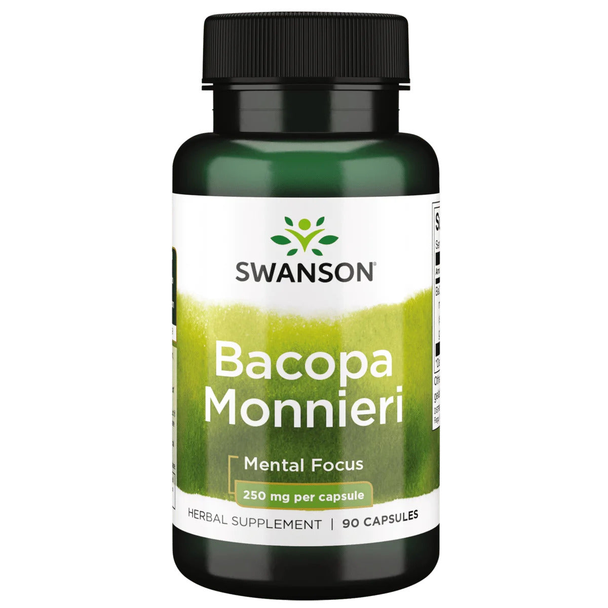 Swanson Bacopa Monnieri 250mg, 90 capsules