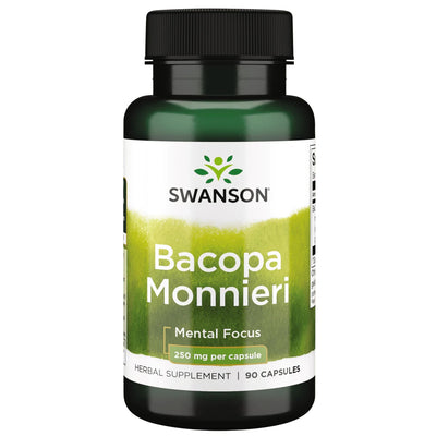 Swanson Bacopa Monnieri 250mg, 90 capsules