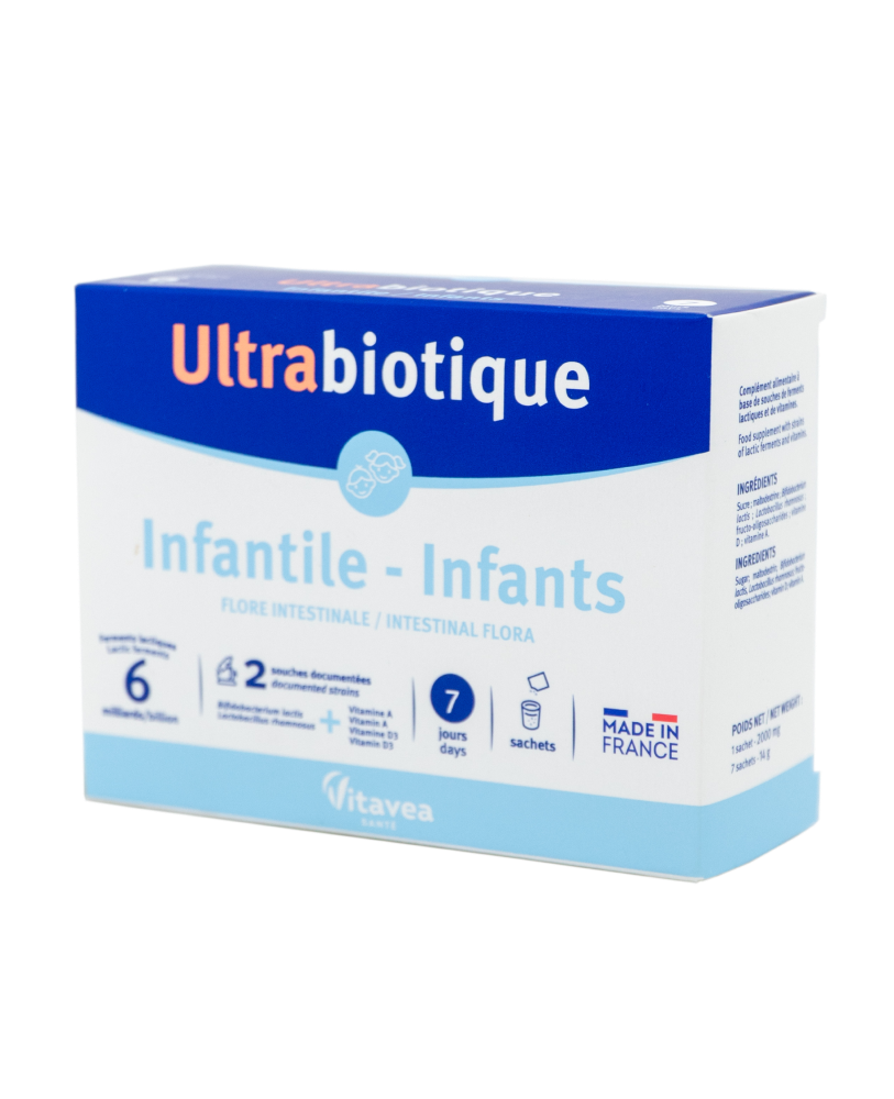 VITAVEA Ultrabiotique gerosios bakterijos vaikams su vitaminais D3 ir A