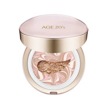 Age 20's Makeup Compact Shade 13 Ivory su SPF50+ apsauginiu kremu nuo saulės