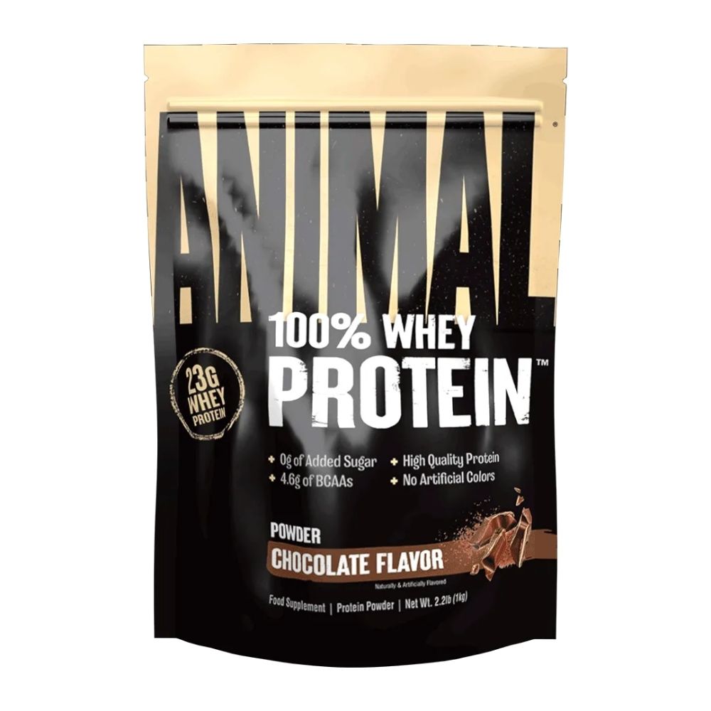 Universal Nutrition Animal išrūgų baltymų koncentratas šokoladinis - 1000 g