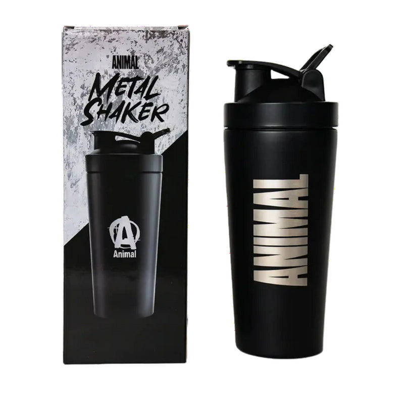 Universal Nutrition Animal Metal Shaker Black - 739 ml