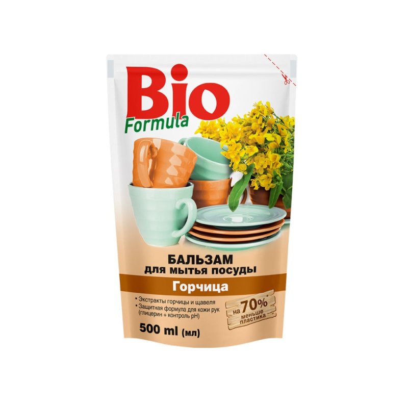 BIO FORMULA Balzamas indu plovimui Garstycios, 500 ml kaina