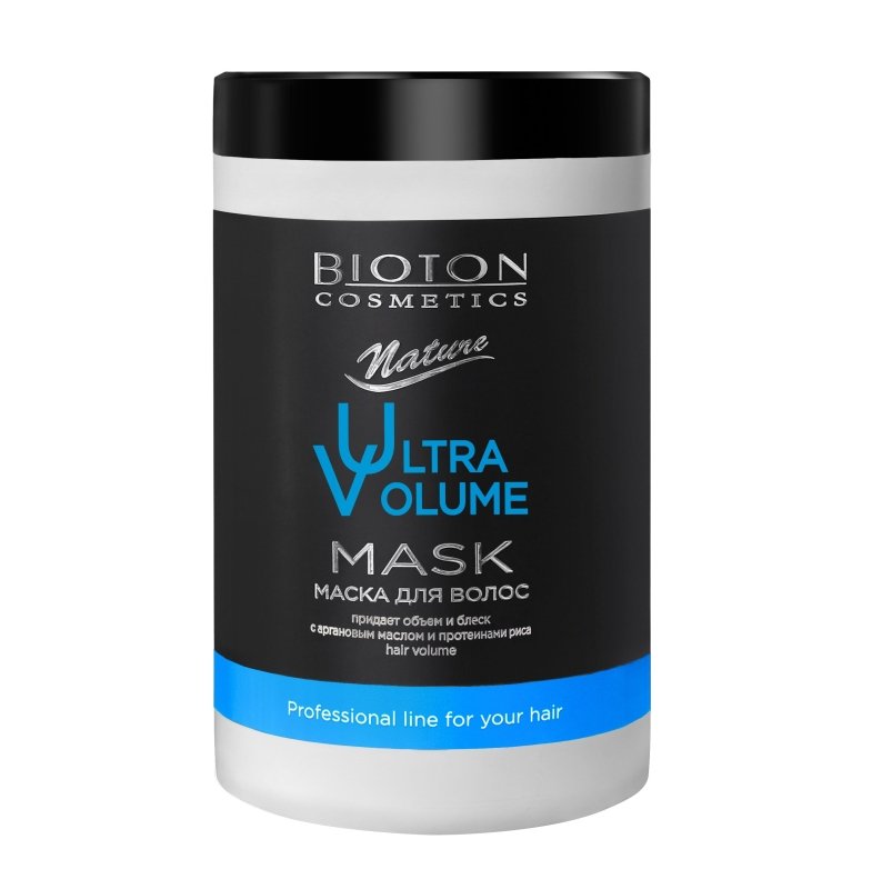 BIOTON COSMETICS NATURE Kauke plaukams Ultra Volume, 1 l kaina