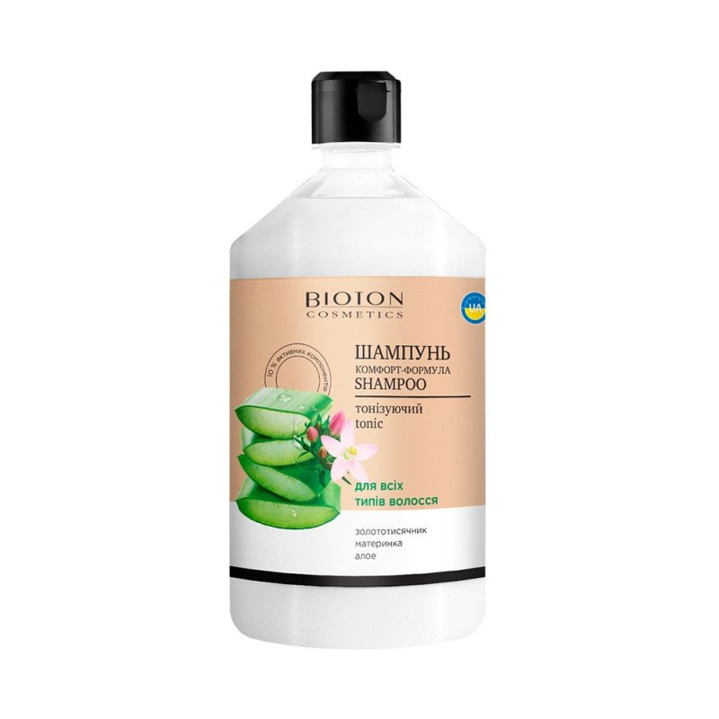 BIOTON COSMETICS Tonizuojantis sampunas visu tipu plaukams (raudoneles, alavijai, sirdazoles), 1 l kaina