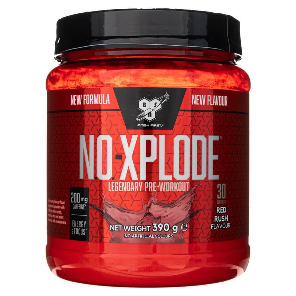 BSN No-Xplode, Red Rush Skonis - 390 g