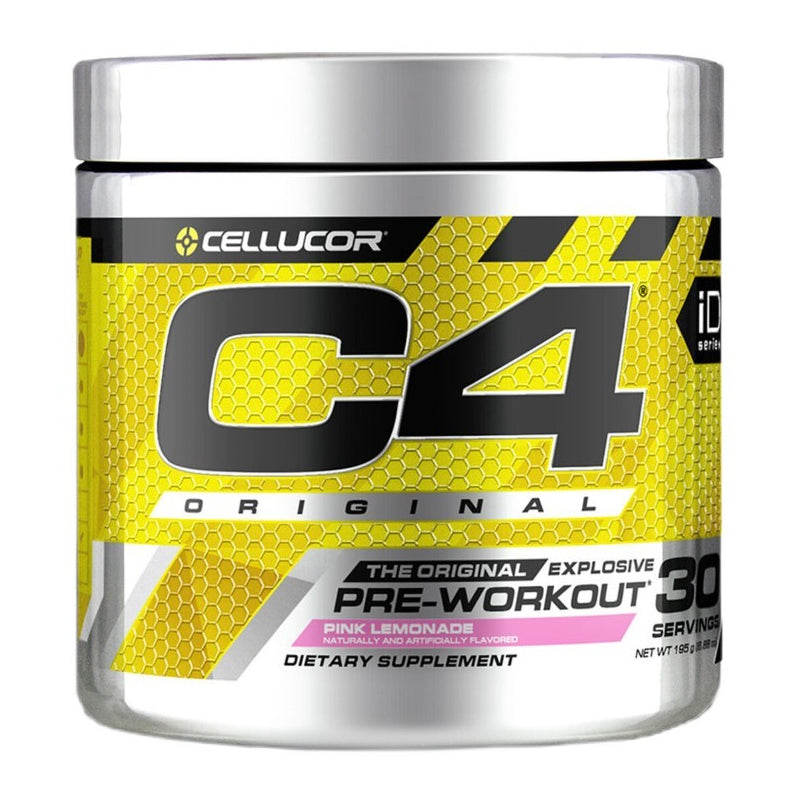 Cellucor C4 Original prieš treniruotę, rožinis limonadas - 204 g