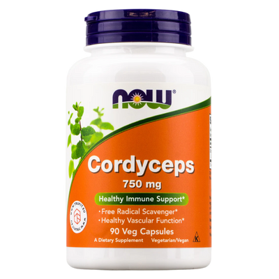 NOW Cordyceps 750mg, 90 capsules