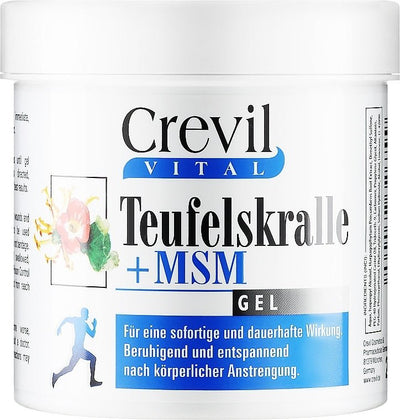 Crevil, masažinis gelis, 250ml kaina