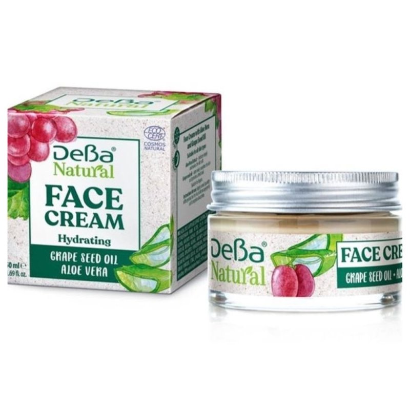 DeBa Naturalus veido kremas , 50 ml kaina