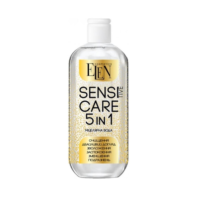 ELEN COSMETICS Micelinis vanduo Sensitive Care 5 in 1, 500 ml kaina