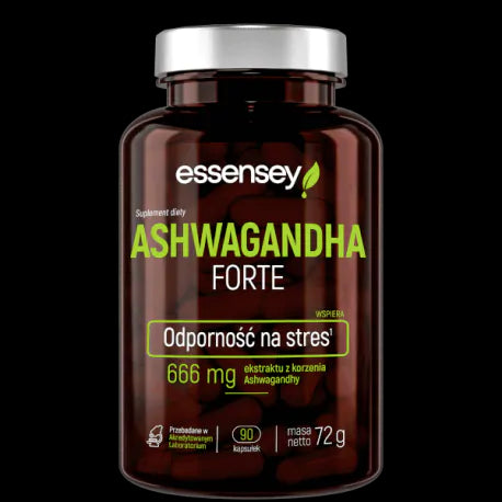 Essensey Ashwagandha Forte – 90 kapsulių