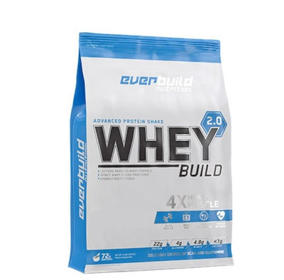 Everbuild Nutrition Whey Build 2.0 chocolate nutrition - 2270 g