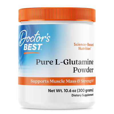 Doctor’s Best Pure L-Glutamine Powder, 300gr
