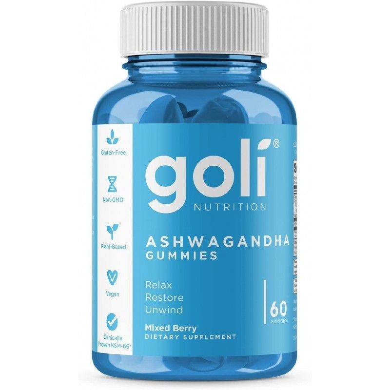 Goli Nutrition Ashwagandha – 60 guminukų