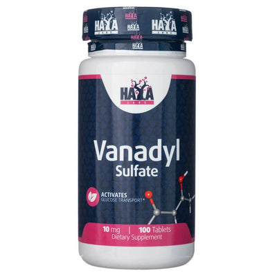 Haya Labs Vanadyl Sulfate 10 mg - 100 tablečių