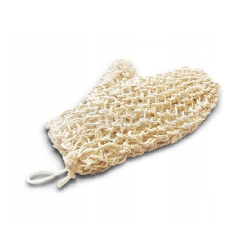 I_BATH AND MASSAGE GLOVE - SISAL, NATURE (ECO) GIFT kaina