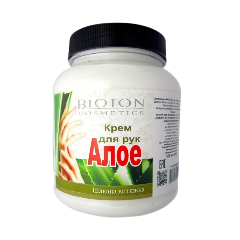 I_BIOTON COSMETICS Ranku kremas Alavijai, 500 ml kaina