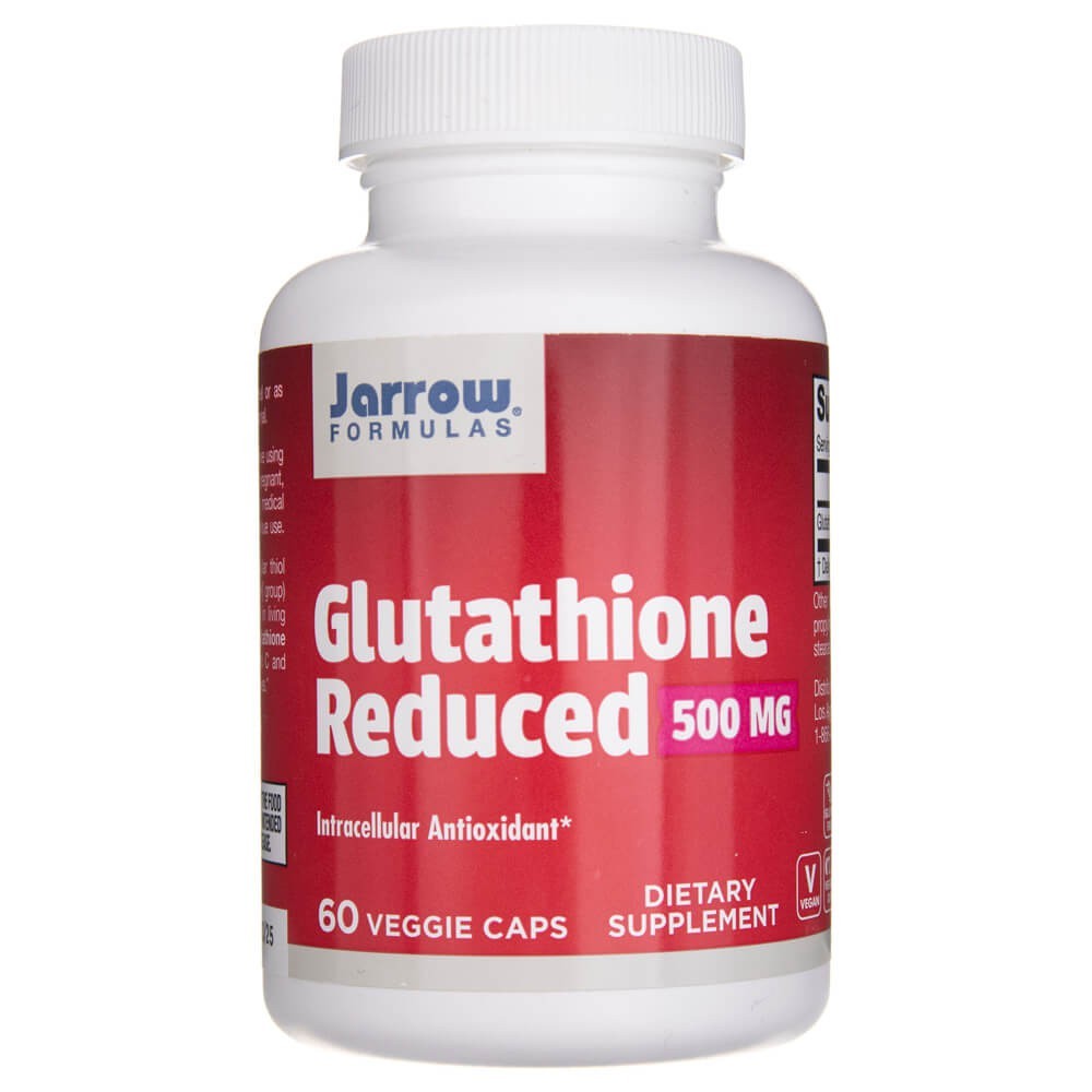 Jarrow Formulas Sumažintas glutationas 500 mg – 60 kapsulių