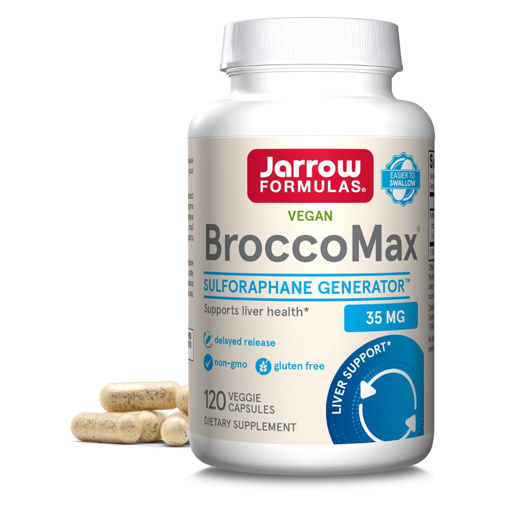 Jarrow Formulas BroccoMax (Sulforaphane glucosinolate) 35 mg - 120 kapsulių