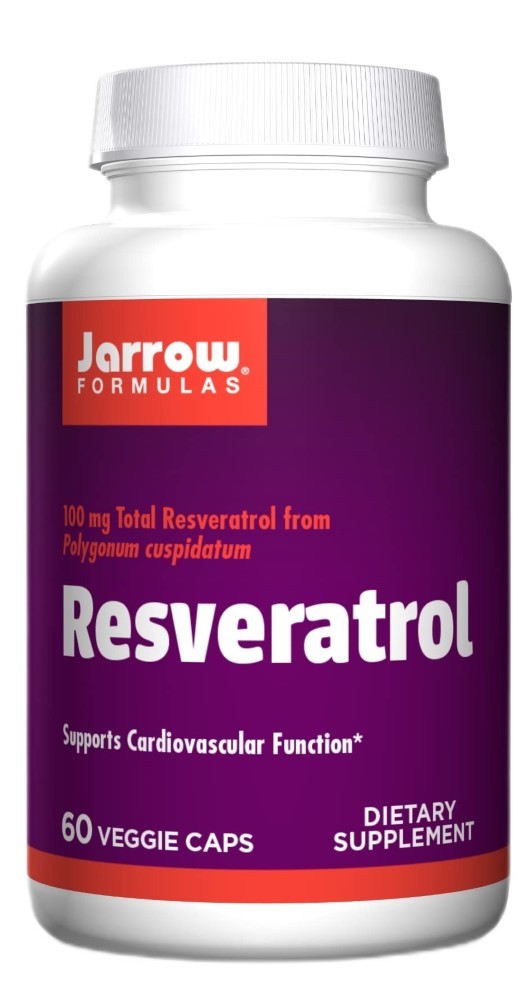 Jarrow Formulas Resveratrolis 100 mg - 60 kapsulių