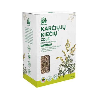 Karčiųjų kiečių žolė, Žolelių arbata, 40g kaina