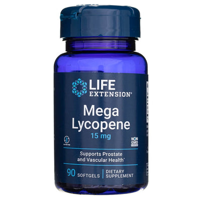 Life Extension Mega Lycopene 15 mg - 90 kapsulių