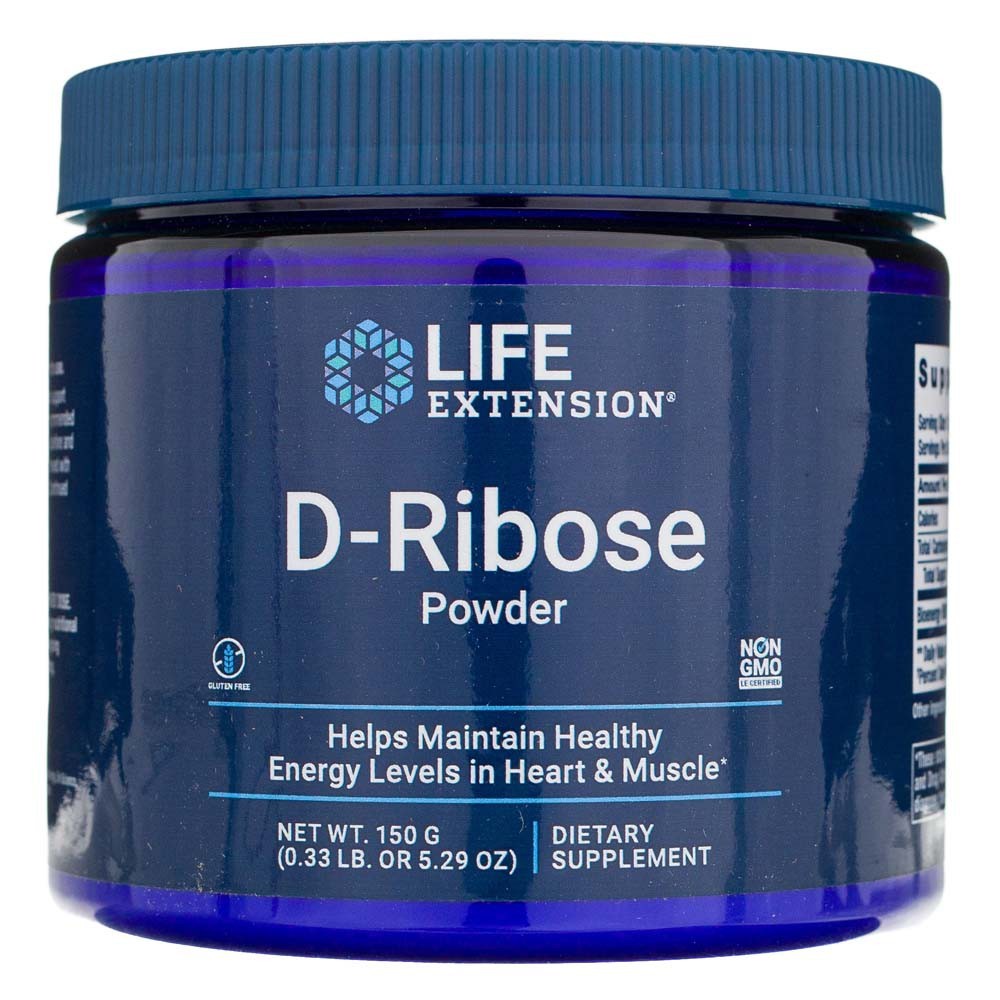 Life Extension D-Ribose Powder - 150 g