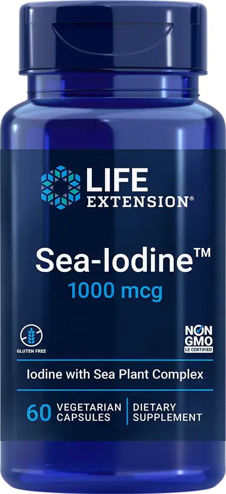 Life Extension Sea-Jodine 1000 mcg - 60 kapsulių