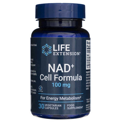 Life Extension NAD+ Cell Formula 100 mg – 30 kapsulių