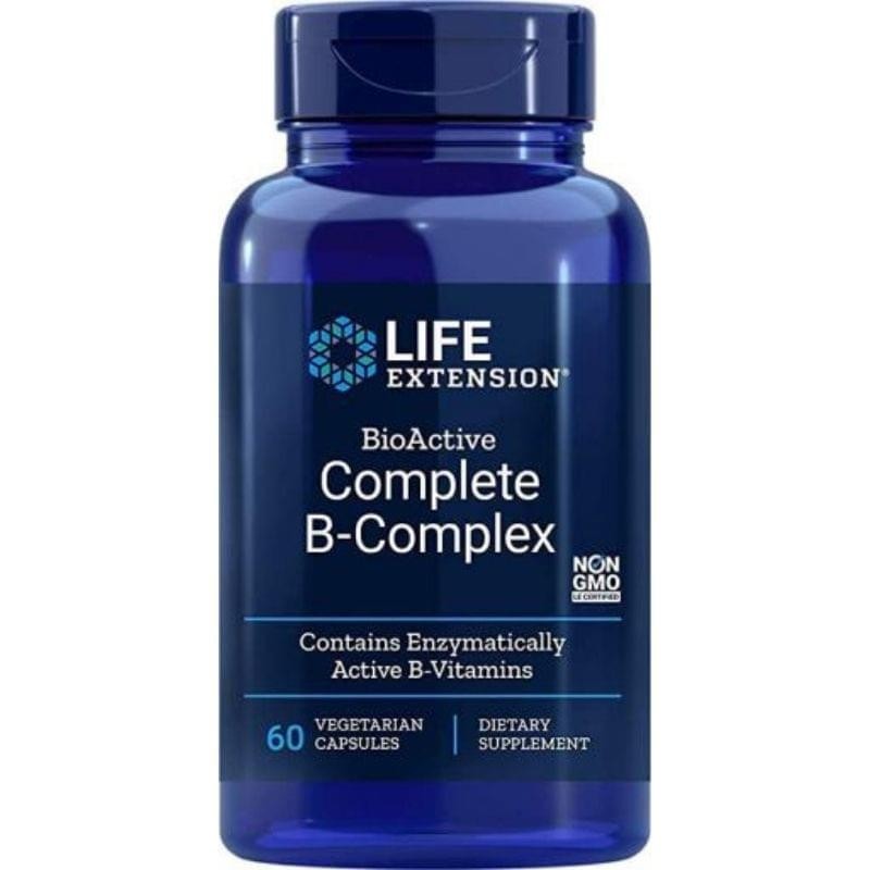 Life Extension Bioactive Complete B-Complex EU - 60 kapsulių