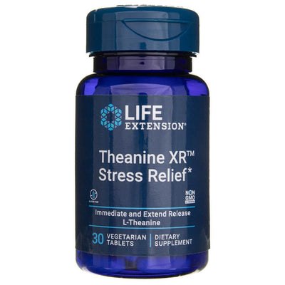 Life Extension Theanine XR™ Stress Relief - 30 tablečių