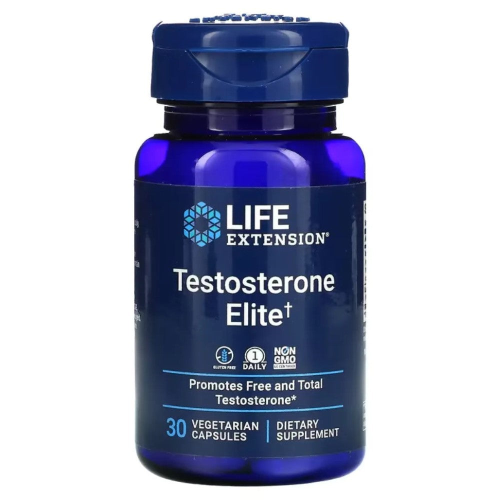 Life Extension Testosteronas Elite - 30 kapsulių