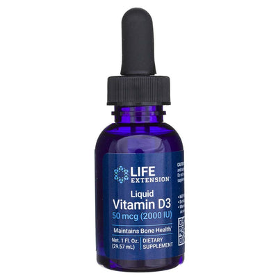 Life Extension Vitamin D3 2000 TV lašeliais - 29,57 ml