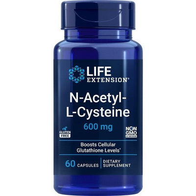 Life Extension NAC N-Acetyl-L-Cysteine ​​600 mg, 60 capsules